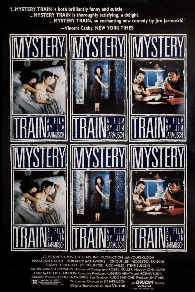 Movie poster of mystery train