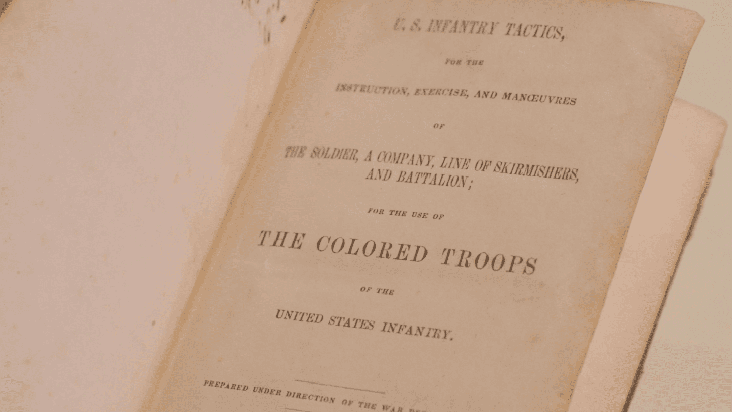 Soldier Manual United States Colored Troops Collection Highlight Exhibitions Atlanta 7461