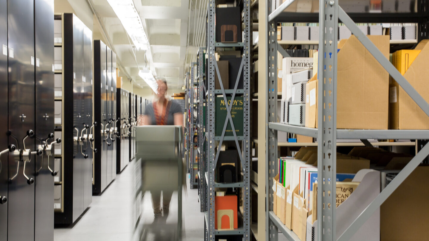 Photo of Archives in Kenan Research Center